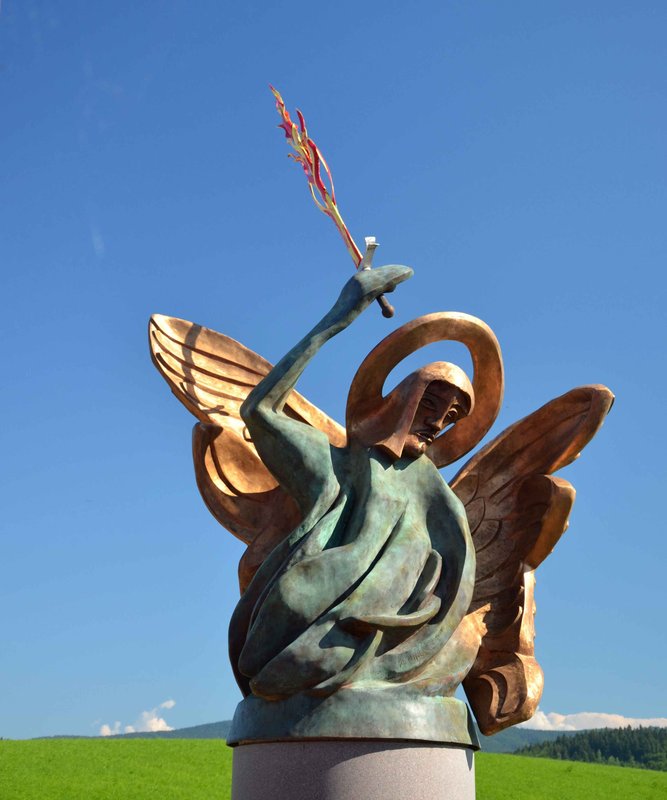 ERZENGEL MICHAEL SÄULE 2014 - 2015